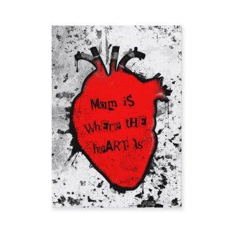 mom is where the anatomical heart is calling card