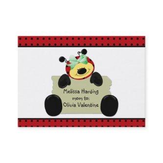 Mommy Calling Card Lady Bug
