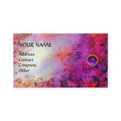 MON EMERALD AGATA , violet metallic pearl