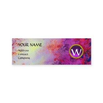 MON MONOGRAM bright fuchsia purple pink violet Mini