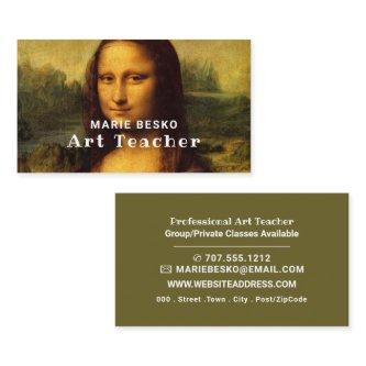 Mona Lisa By Leonardo Da Vinci, Art Teacher
