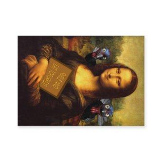 Mona Lisa Protects Turkeys