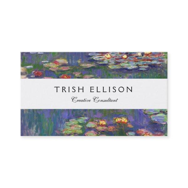 Monet Water Lilies Masterpiece Painting