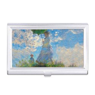 Monet Woman Parasol Impressionism Case For