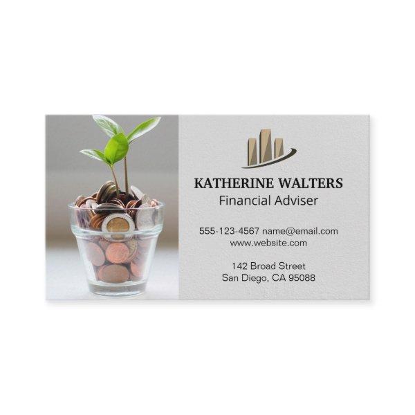 Money Bag | Change Plant | Bar Chart