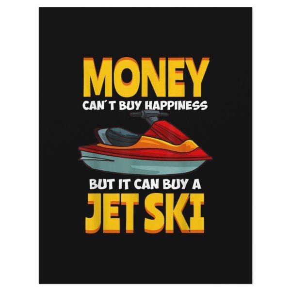 Money Can't Buy Happiness But It Can Buy A Jet Ski Letterhead