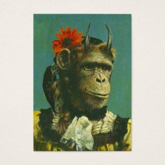 Monkey Demon ACEO