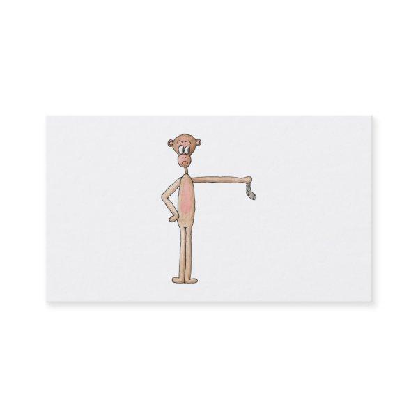 Monkey with a Sock.