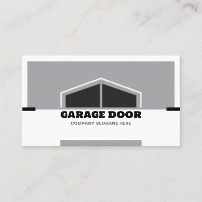 Monochrome Garage Door