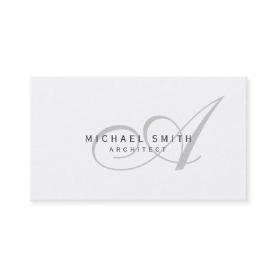 Monogram Architect Modern Simple