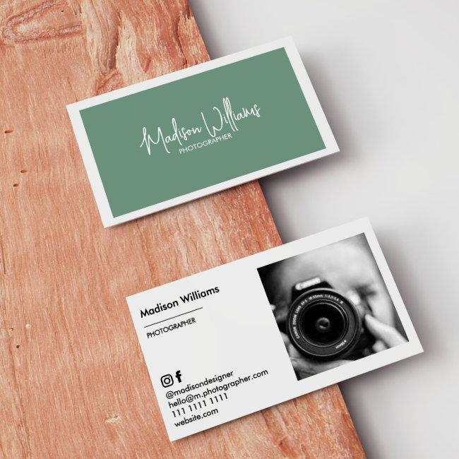 Monogram Boho Stylish Modern Minimalist