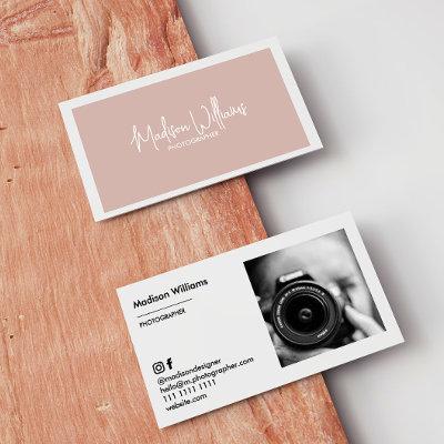 Monogram Boho Stylish Modern Minimalist