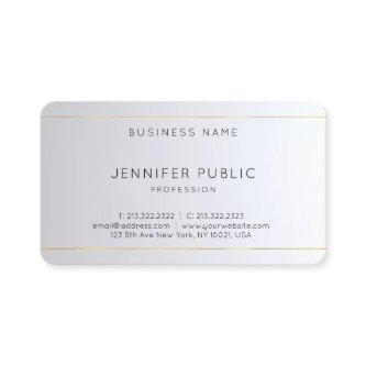 Monogram Gold Silver Rounded Elegant Template