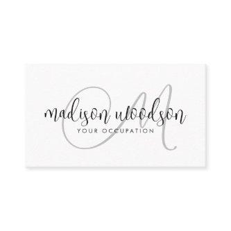 Monogram Handwritten Script Signature