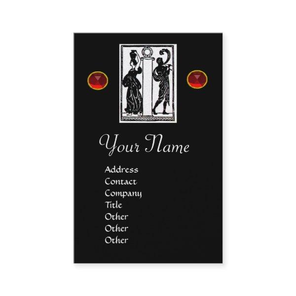 Monogram i Letter,Antique Figures Red Black White