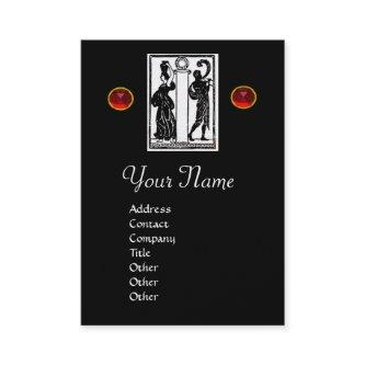 Monogram i Letter,Antique Figures Red Black White