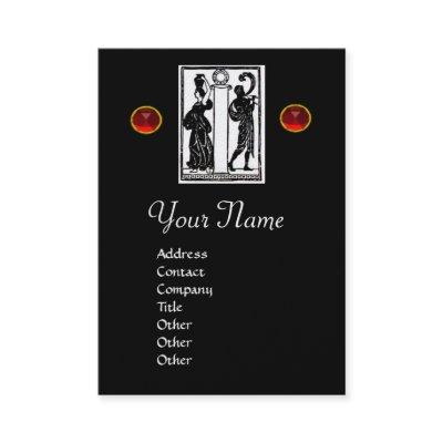 Monogram i Letter,Antique Figures Red Black White
