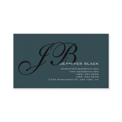 Monogram Indigo Black Consultant