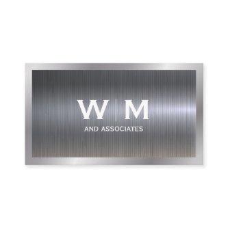 Monogram | Industrial Metallic