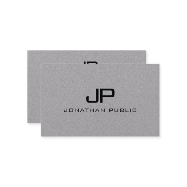 Monogram Initial Letter Elegant Modern Template