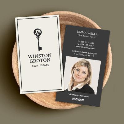 Monogram Key Real Estate Agent Photo