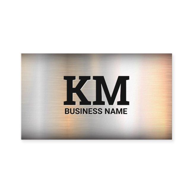 Monogram | Metal Industrial Steel