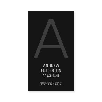 Monogram Modern Professional Simple Vertical