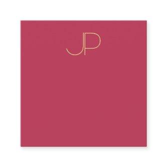 Monogram Modern Professional Template Elegant Square