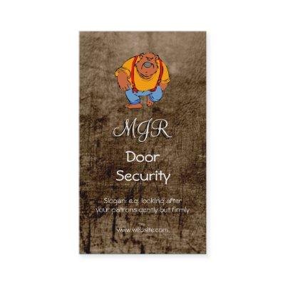 Monogram, Nightclub Door Security, leather-effect