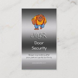 Monogram, Nightclub Door Security, metallic-effect