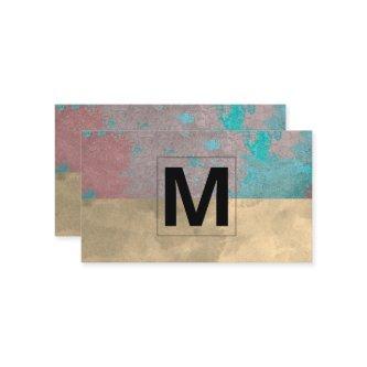 Monogram | Old Grungy Background