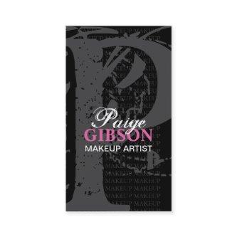 Monogram "P"  -  MAKEUP ARTIST