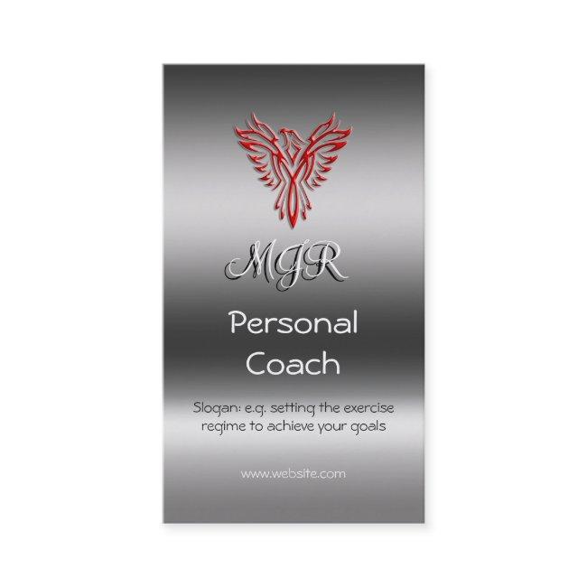 Monogram, Phoenix Personal Trainer, metal-effect