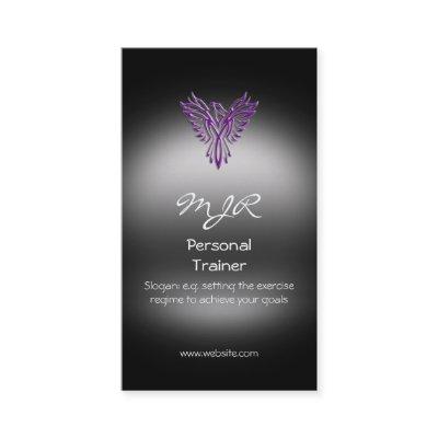 Monogram, Phoenix Personal Trainer, metal-look