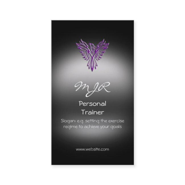 Monogram, Phoenix Personal Trainer, metal-look