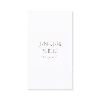 Monogram Plain Elegant Modern Design Professional
