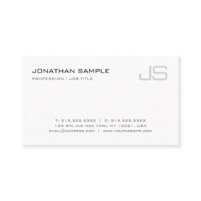 Monogram Plain Modern Design Luxury Trendy Elegant