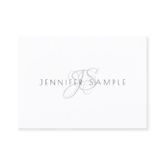 Monogram Professional Simple Template Elegant