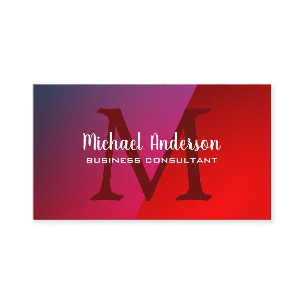 Monogram | Red Gloss Shades