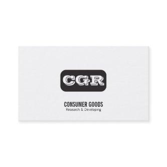 Monogram Rounded Background