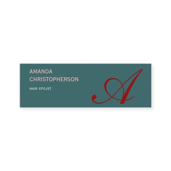 Monogram Script Hair Stylist