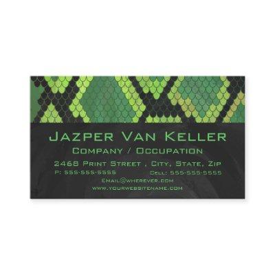 Monogram Snake Green and Black