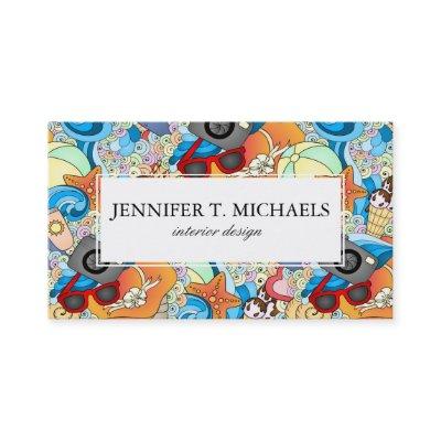 Monogram Summer Fun Pattern