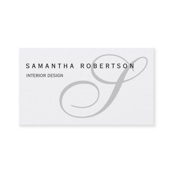 Monogram White Interior Designer