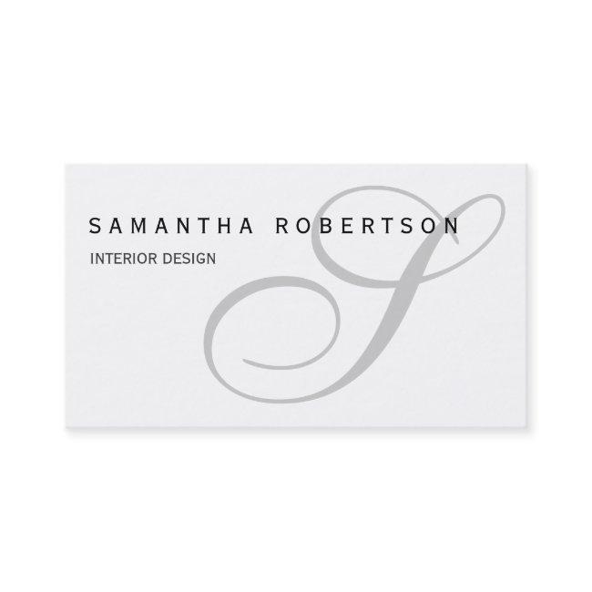 Monogram White Interior Designer