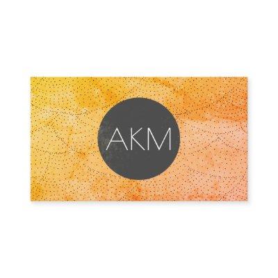 Monogram with Stylish Pattern
