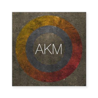 Monogram with Texturized Color Ways Square