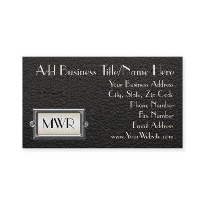 Monogrammed 3-Letter Executive Men's Personalized