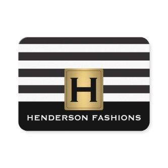 MonogramSilver Metallic / Stripes / Gray Pattern