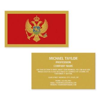 Montenegrin Flag & Coat of Arms, Montenegro